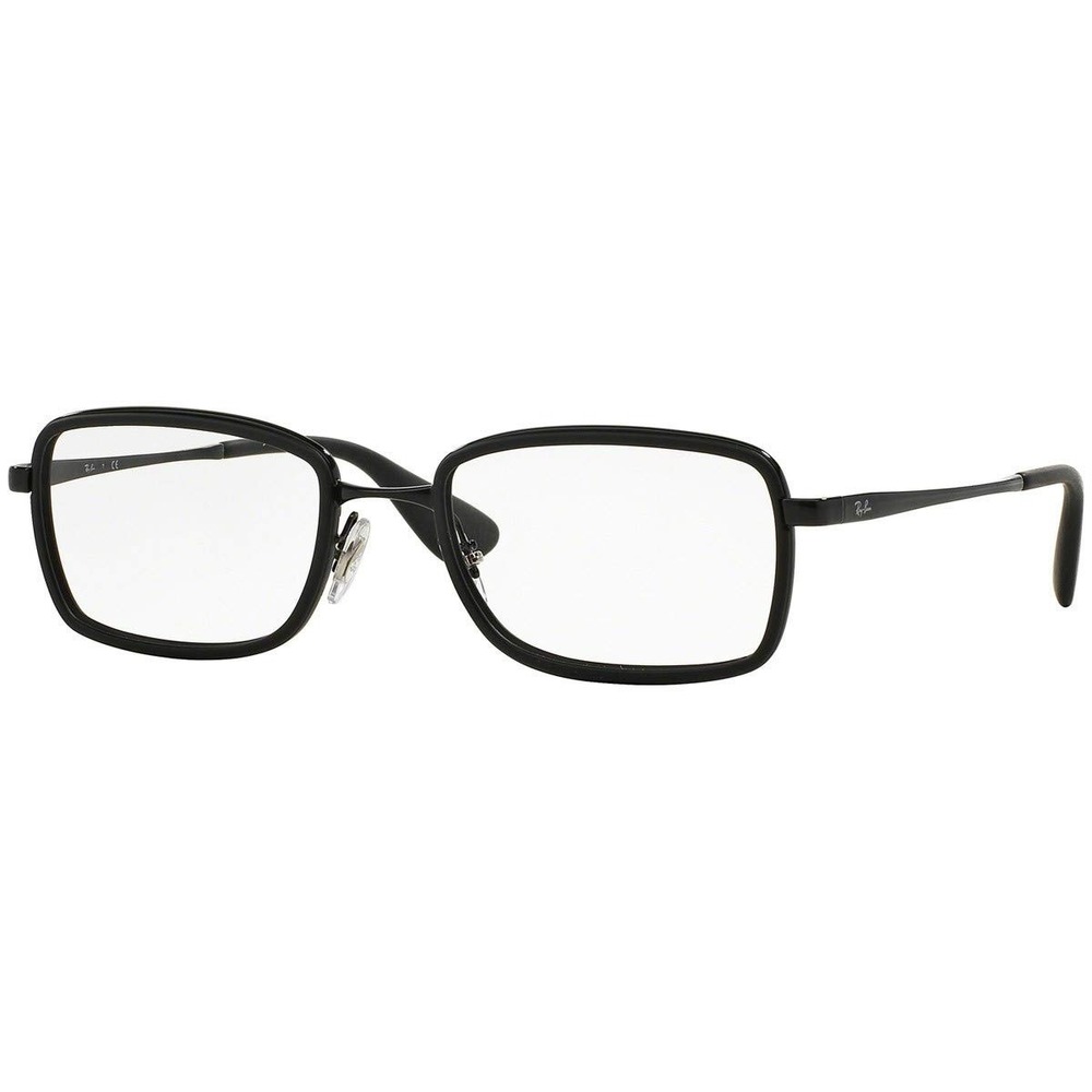 Ray Ban Vista Eyeglasses RX6336 w/Demo‎ Lenses, Matte Black, 51 mm NEW